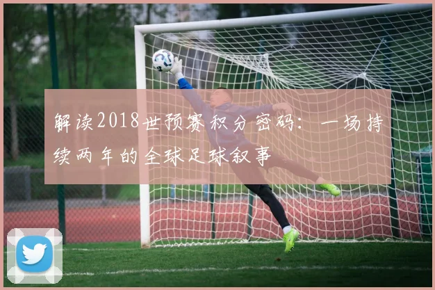 解读2018世预赛积分密码：一场持续两年的全球足球叙事